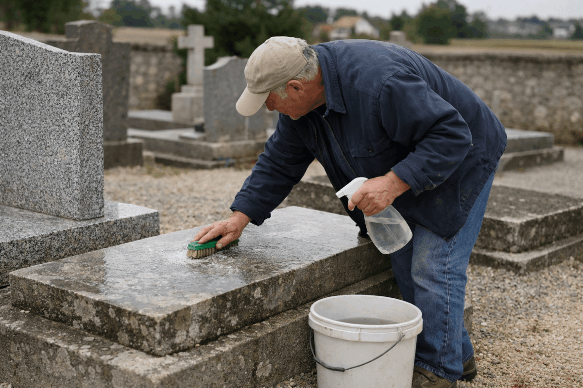 Entretien de tombe à Nantes