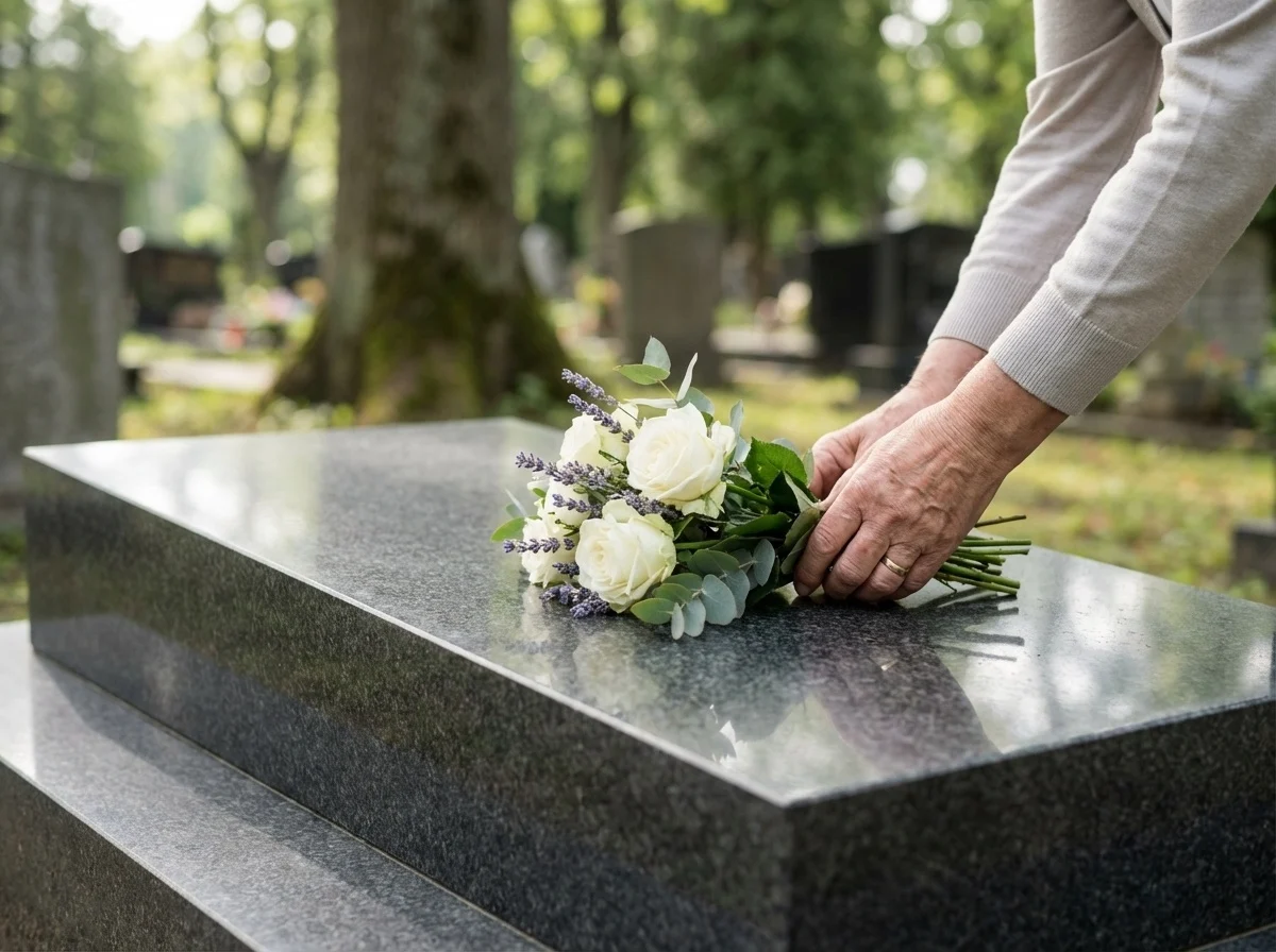 Fleurissement de tombe